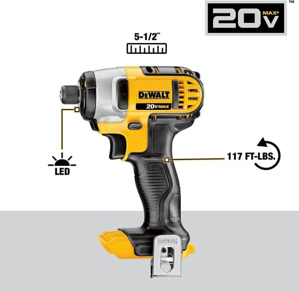 DEWALT 20V MAX Cordless Drill and Impact Driver