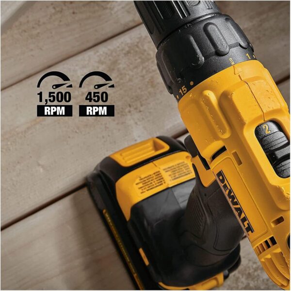 DEWALT 20V MAX Cordless Drill and Impact Driver
