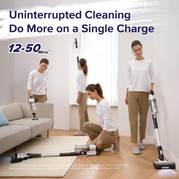 LEVOIT Cordless Vacuum Cleaner, Stick Vac with Tangle-Resistant Design