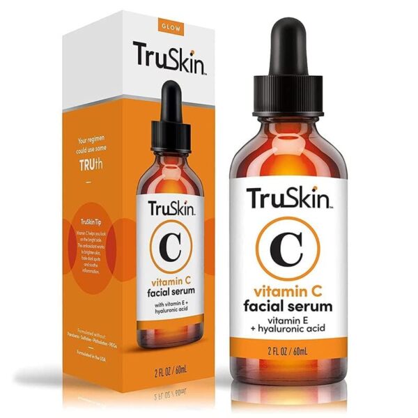 TruSkin Vitamin C Serum – Anti Aging Facial Serum with Vitamin C, Hyaluronic Acid