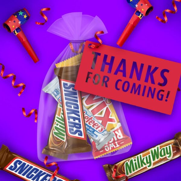 SNICKERS, TWIX, 3 MUSKETEERS & MILKY WAY 18 Count