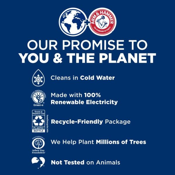 Arm & Hammer Clean Burst, 170 Loads Liquid Laundry Detergent, 170 Fl oz