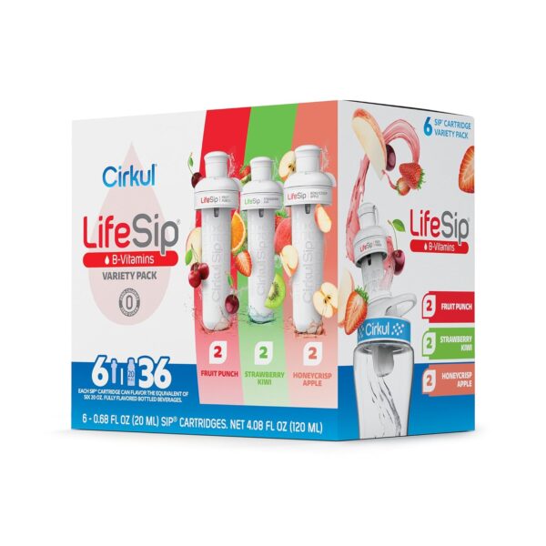 Cirkul LifeSip Flavor Cartridge Variety Pack