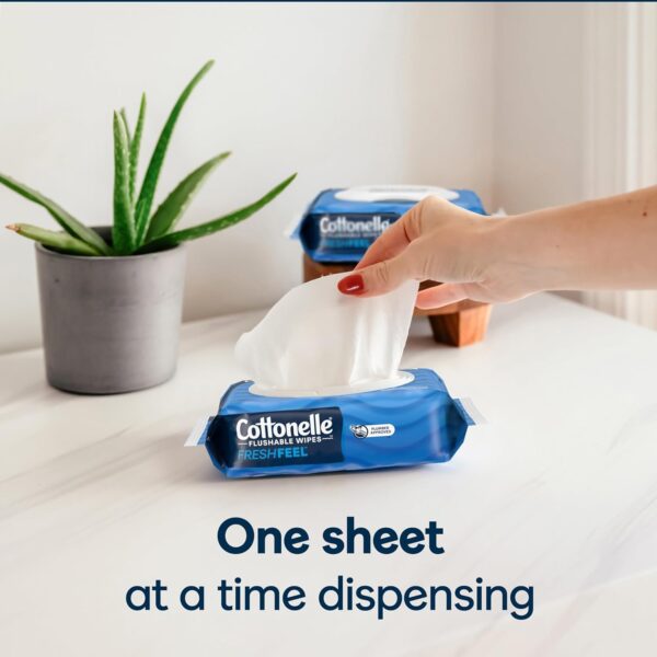 Cottonelle Fresh Feel Flushable Wet Wipes
