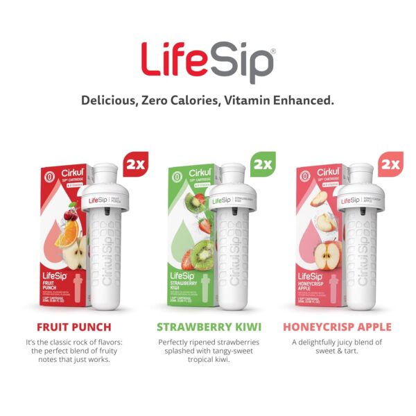 Cirkul LifeSip Flavor Cartridge Variety Pack