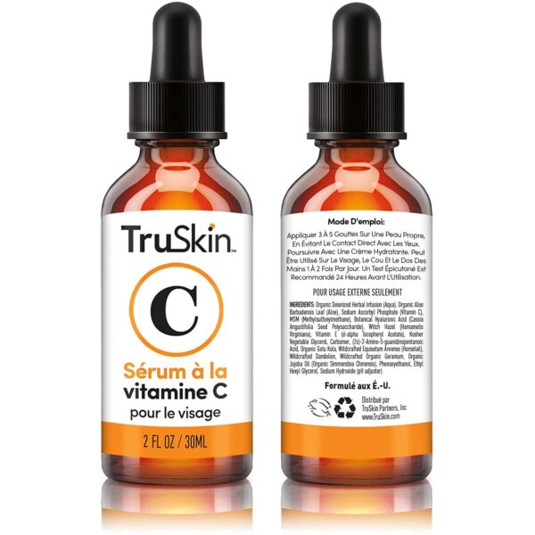 TruSkin Vitamin C Serum – Anti Aging Facial Serum with Vitamin C, Hyaluronic Acid