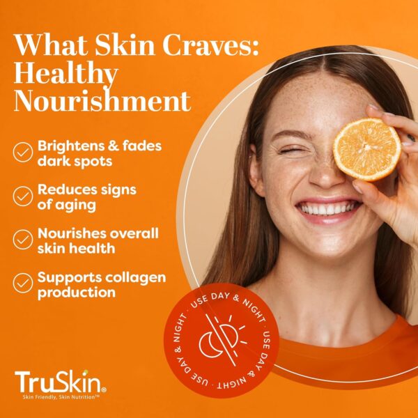 TruSkin Vitamin C Serum – Anti Aging Facial Serum with Vitamin C, Hyaluronic Acid