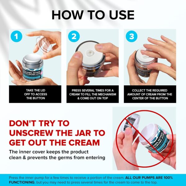 SimplyVital Collagen, Retinol & Hyaluronic Acid Cream