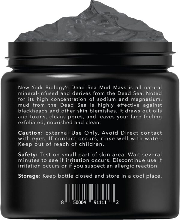 New York Biology Dead Sea Mud Mask for Face and Body - Spa