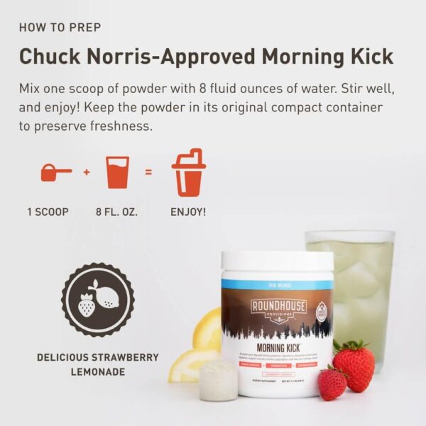 Morning Kick, Greens Superfood Powder Supplement