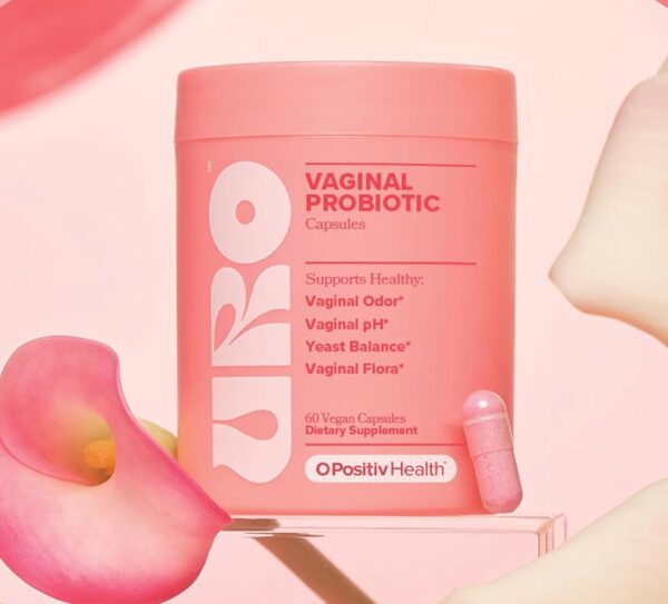 URO Vaginal Probiotics for Women pH Balance with Prebiotics & Lactobacillus Probiotic Blend