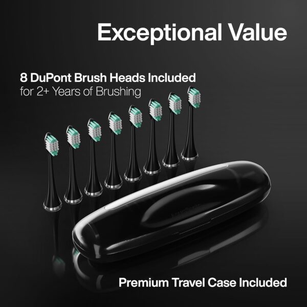 Aquasonic Black Series Ultra Whitening Toothbrush – ADA Accepted Electric Toothbrush