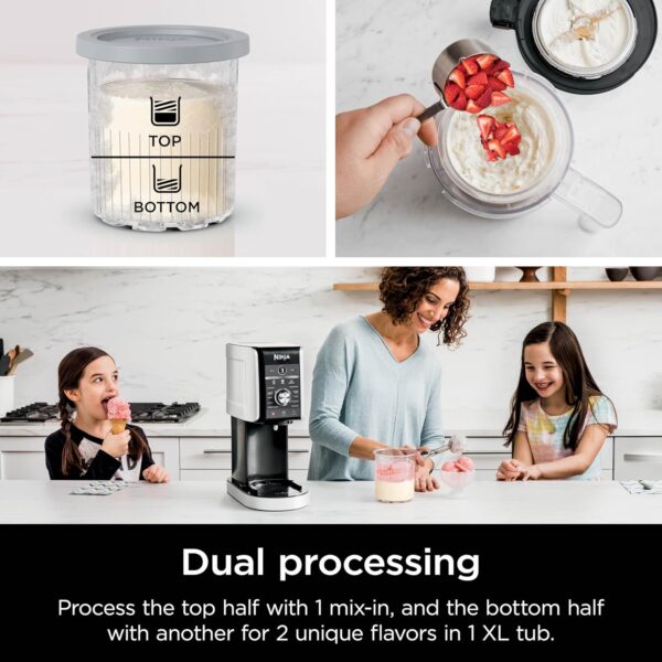 Ninja CREAMi Deluxe 11-in-1 Ice Cream & Frozen Treat Maker for Ice Cream